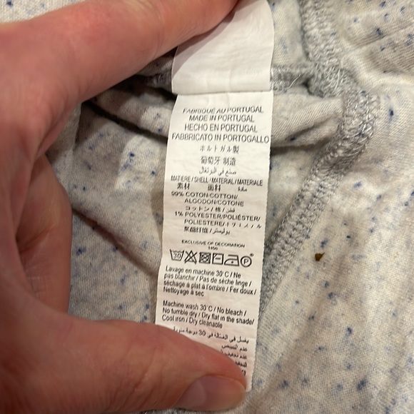 Bonpoint star gray marked sweatshirt, size 4 - Picture 6 of 7